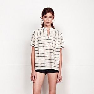 Ace & Jig Saltspring Top in Rosette EUC size XS or S